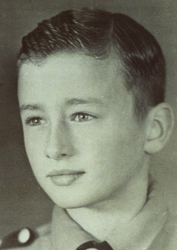 Gerhard Bracke, 12 Jahre alt