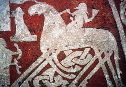 Ardre_Odin_Sleipnir Odin auf Sleipnir (aus: http://de.wikipedia.org/wiki/Sleipnir)