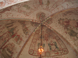 Sölvesborg Kalkmalereien in der St. Nicolai-Kirche zu Sölvesborg