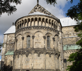 Lund Apsis des Doms zu Lund